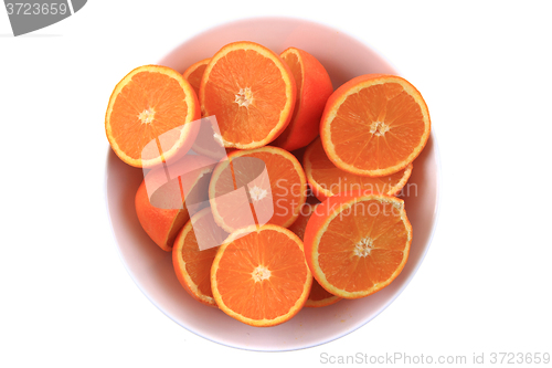 Image of oranges isolated