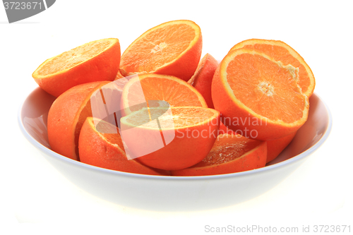 Image of oranges isolated