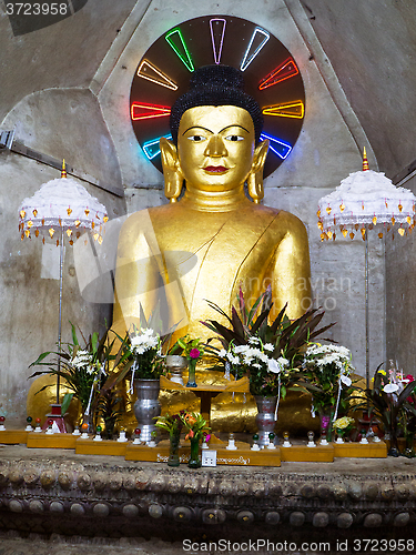 Image of Buddha image in Mrauk-U, Myanmar