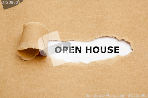 Image of Open House Torn Paper