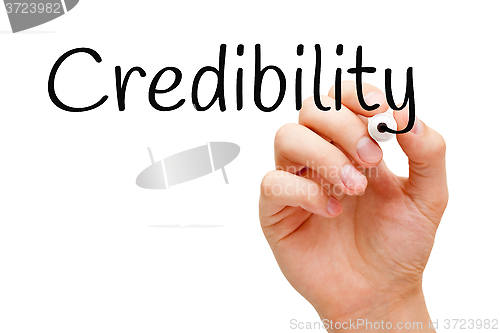 Image of Credibility Black Marker