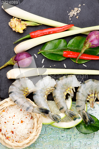 Image of Tom Yam Soup Ingredients