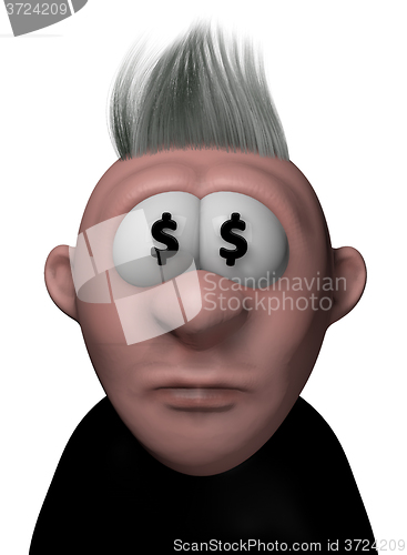 Image of dollar eyes