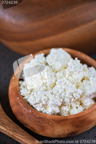 Image of curd in a bowl