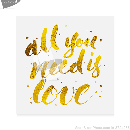 Image of All you need is love
