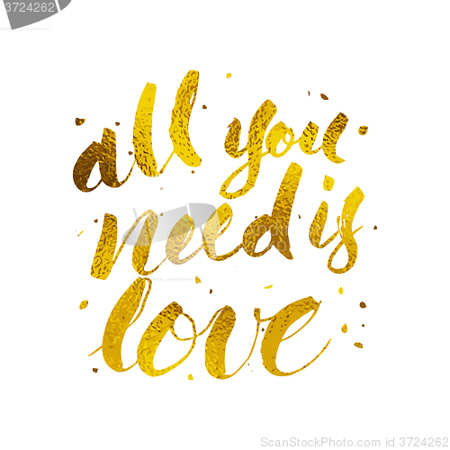 Image of All you need is love