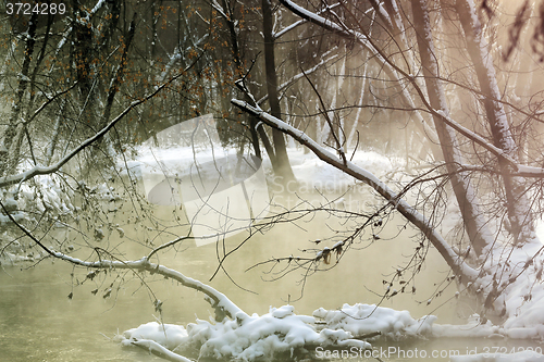 Image of river in Russia