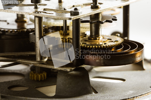 Image of Antique clock gears