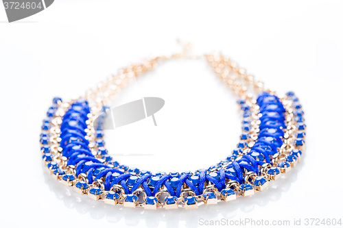 Image of blue Ladies necklace