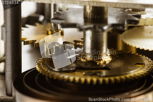 Image of Antique clock gears