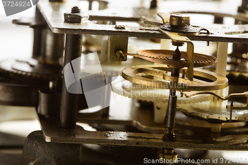 Image of Antique clock gears