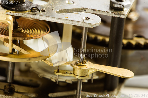 Image of Antique clock gears