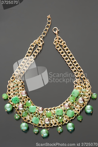 Image of green necklace