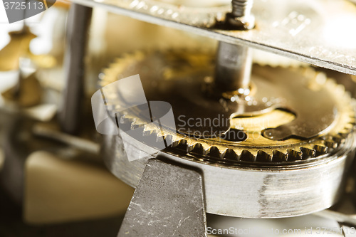 Image of Antique clock gears