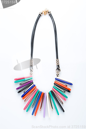 Image of plastic necklace