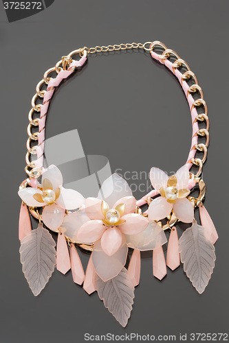 Image of plastic necklace