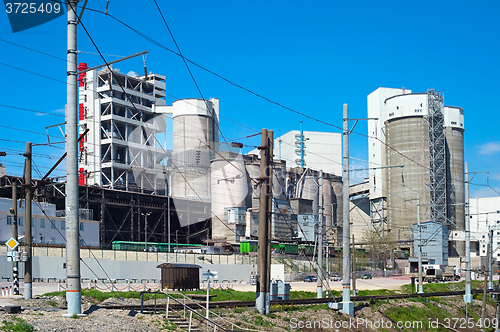Image of Industrial concrete factory