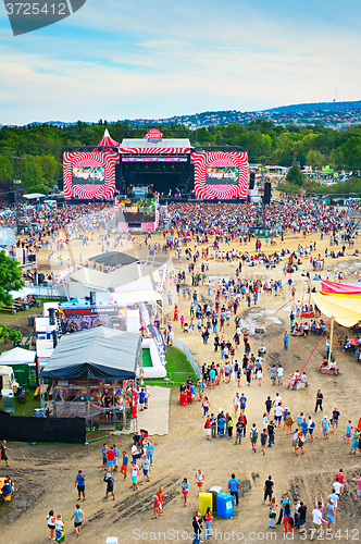 Image of Sziget music fest