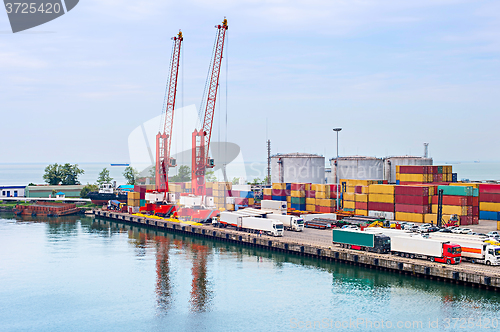 Image of Batumi sea port, Georgia