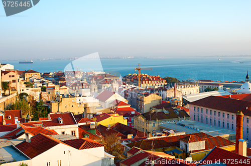 Image of Lisbon cityscape, Portugal