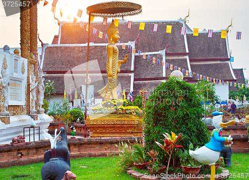 Image of Chiang Mai temple, Thai