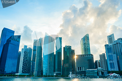 Image of Singapore Downtown, skyline
