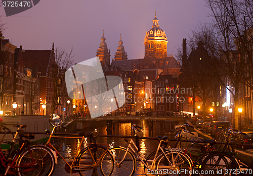Image of Amsterdam Old Town scene