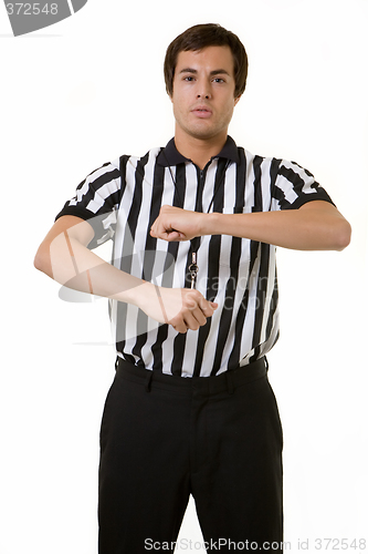 Image of Basketball official