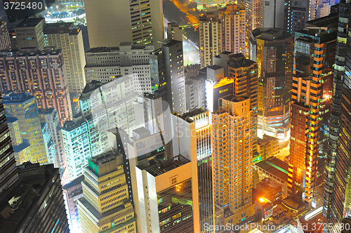 Image of Hong Kong density downtown