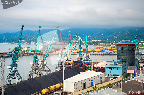 Image of Batumi commercial port, Georgia