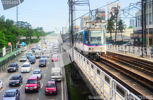 Image of Manila traffic, Philippines