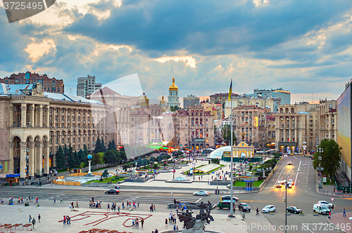 Image of Maidan Nezalezhnosti Square, Kyiv, Ukraine