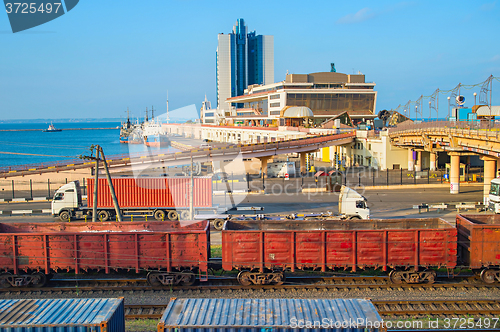 Image of Odessa sea port, Ukraine