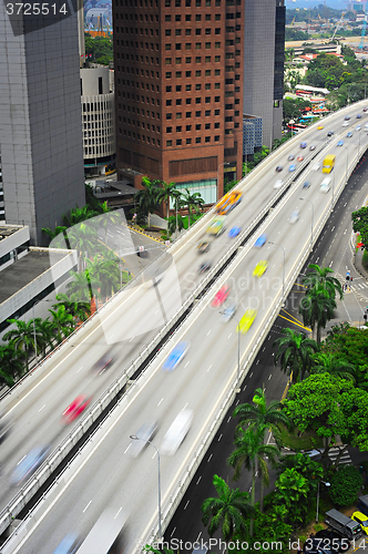 Image of Busy highway, Singapore