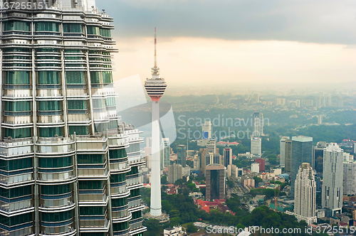 Image of Skyline of Kuala Lumpur. Malaysia