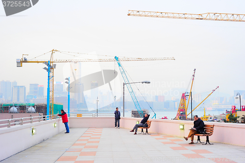 Image of Hong Kong urban life