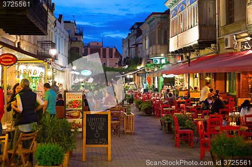 Image of Tbilisi Old Town street