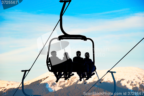 Image of Cableway at ski resort