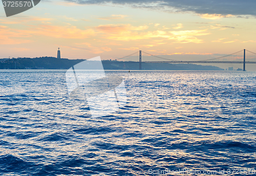 Image of Tagus river, Lisbon, Portugal