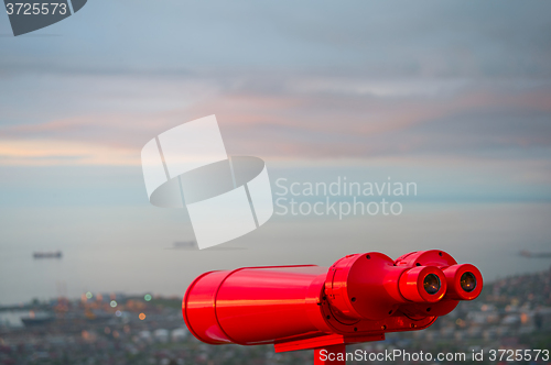 Image of Red binocular