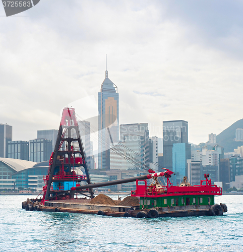 Image of Hong Kong barge