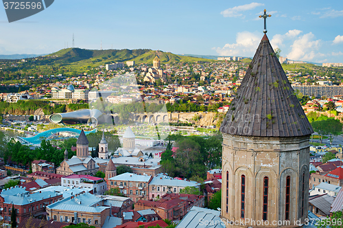 Image of Tbilisi skyline, Georgia