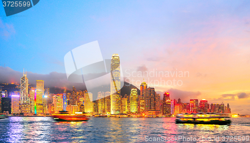 Image of Hong Kong skyline