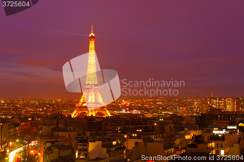 Image of The Eiffel tower, Paris