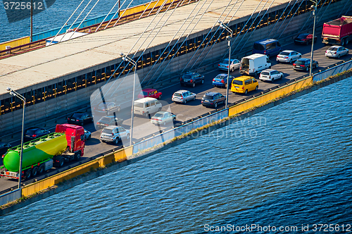 Image of Traffic problem on a bridge