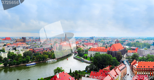 Image of Wroclaw panorama, Poland