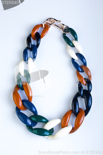 Image of plastic necklace