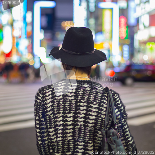 Image of Man in Shinjuku, Tokyo, Japan.