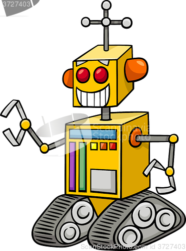 Image of robot fantasy character cartoon