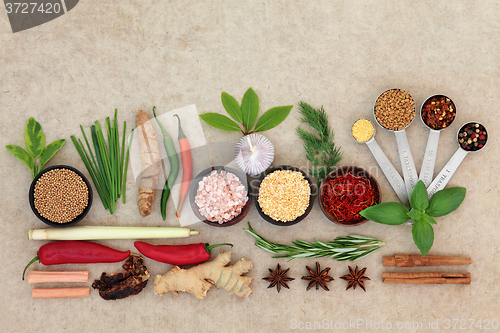 Image of Spice and Herb Abstract